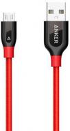 Кабель USB – microUSB 0.9 м красный (A8142H91)