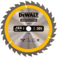 Пильный диск DeWalt Construction 184x16x1,7 Z30 DT1940