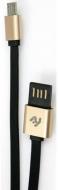 Кабель 2E USB – microUSB 1 м золотий (2E-CCTM13M-1G) USB 2.0 MicroUSB Data/Charge Dual Metal