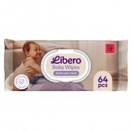 Дитячі вологі серветки Libero Aloe 64 шт.