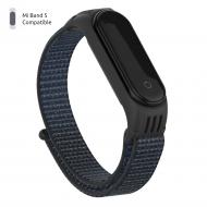 Ремінець для фітнес-браслета Armorstandart Sport Loop для Xiaomi Mi Band 5 Black (ARM56866) 56866