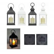 Декорация новогодняя Фонарик с LED свечой в ассортименте (KY8-2505)