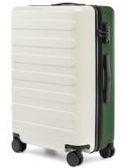 Чемодан Ninetygo Rhine Luggage 28` (6941413222150) 100 л white/green