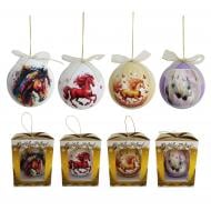 Сувенир Шар подарочный пінопластовый Конь 10 см (KY8-2501) в ассортименте Сувенир Шар подарочный пінопластовый Конь 10 см (KY8-2501) в ассортименте