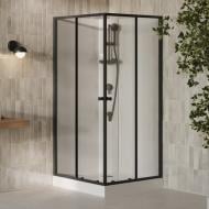 Душевой бокс Ravak BOXSRV2-90 черный TRANSPARENT Душевой бокс Ravak BOXSRV2-90 черный TRANSPARENT