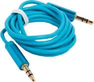 Кабель Ultra mini-jack 3,5 мм 1 м голубой UC73-0100 Кабель Ultra mini-jack 3,5 мм 1 м голубой UC73-0100
