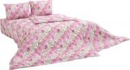 Комплект постельного белья семейный розовый UP! (Underprice)