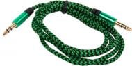 Кабель Ultra mini-jack 3,5 мм 1 м зеленый UC74-0100 Кабель Ultra mini-jack 3,5 мм 1 м зеленый UC74-0100
