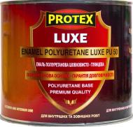 Эмаль Protex полиуретановая 3в1 Luxe PU-50 черный глянец 0,8 л