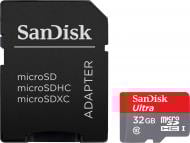 Карта пам'яті SanDisk microSDHC 32 ГБ Class 10UHS-I (SDSQUNS-032G-GN3MA) Карта пам'яті SanDisk microSDHC 32 ГБ Class 10UHS-I (SDSQUNS-032G-GN3MA)