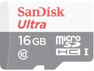 Карта пам'яті SanDisk microSDHC 16 ГБ Class 10 (SDSQUNS-016G-GN3MA)