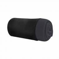 Плед флисовый в чехле Warm 150x180 см черный Bergamo