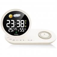 Годинник настільний WT427 Wireless Mobile Charging White Technoline