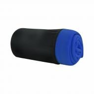 Плед флісовий у чохлі Warm 150x180 см темно-синій Bergamo