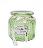 Ваза стеклянная CRYSTAL Crystal Cindy 10,5 см зеленая YBCG-210414-26/1