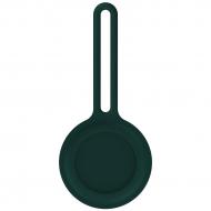 Чехол-брелок Armorstandart для AirTag Silicone Long Loop Dark Green (ARM58997)