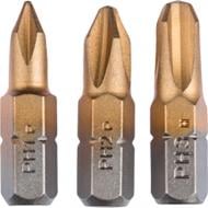 Бита Bosch 2609255965 PH1/2/3 25 мм 3 шт. Бита Bosch 2609255965 PH1/2/3 25 мм 3 шт.
