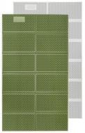 Коврик туристический Naturehike складной двухместный IXPE CNK2450WS044 с алюминиевой пленкой, 6927595789995 200x120 см оливковый