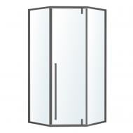 Душевое ограждение VOLLE MORA 90-P 90*90*200 см профиль metal gun
