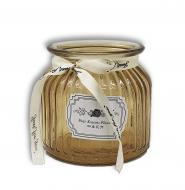 Ваза стеклянная CRYSTAL Crystal Cindy 10,5 см золото YBCG-210414-26/1