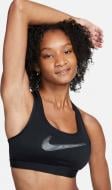 Бра Nike W NK DF SWSH PDED HBR BRA FB4124-010 р.L чорний