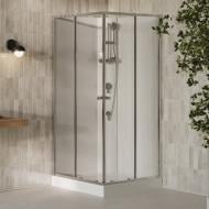 Душевой бокс Ravak BOXSRV2-90 полированный алюминий TRANSPARENT Душевой бокс Ravak BOXSRV2-90 полированный алюминий TRANSPARENT