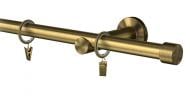 Комплект Cardinal Рулло одинарный d16 мм 240 см античное золото