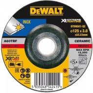 Круг зачисний DeWalt INOX XR 125 x 3,0 x 22,23 мм DT99581