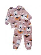 Пижама для девочек Luna Kids Овечки с радугами р.98 розовый 0156