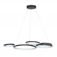 Люстра подвесная Berger 1x58 Вт LED-модуль черный 7023-PL-58 Black