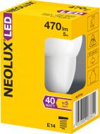 Лампа світлодіодна Neolux 5 Вт P45 матова E14 220 В 4000 К