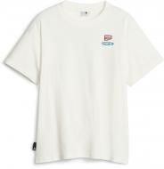 Футболка Puma DOWNTOWN GRAPHIC TEE B 62314865 р.152 белый