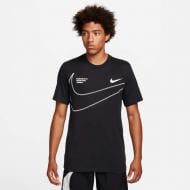 Футболка Nike M NK DF TEE Q5 FN0843-010 р.M черный