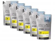 Набір чорнил Epson SC-F6300 UltraChrome DS Yellow 1Lx6packs жовтий