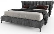 Кровать Green Sofa Сан-Ремо La Manche Grey 160x200 см