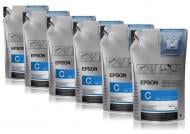 Набор чернил Epson SC-F6300 UltraChrome DS Cyan 1Lx6packs (C13T46D240) синий