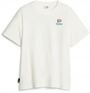 Футболка Puma DOWNTOWN GRAPHIC TEE B 62314865 р.176 белый