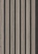 Реечная панель ОМиС Соната 3D с планками венге/дуб тоскано