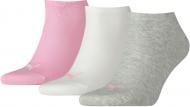 Шкарпетки Puma Unisex Sneaker Plain 90680720 р.35-38 сірий/рожевий/білий 3 шт. Шкарпетки Puma Unisex Sneaker Plain 90680720 р.35-38 сірий/рожевий/білий 3 шт.