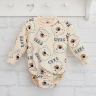 Боди-джемпер унисекс Blanka Мишка р.74-80 бежевый 110689