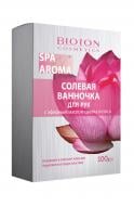 Солевая ванночка Bioton для рук с эфирным маслом цветка лотоса 100 мл