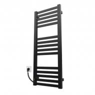 Полотенцесушитель электрический KOSSER Герда 1000х400/15 EL черный Полотенцесушитель электрический KOSSER Герда 1000х400/15 EL черный