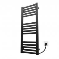 Полотенцесушитель электрический KOSSER Герда 1000х400/15 ER черный Полотенцесушитель электрический KOSSER Герда 1000х400/15 ER черный