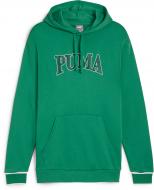 Джемпер Puma PUMA SQUAD HOODIE TR 67896986 р.M зеленый