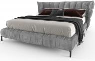 Кровать Green Sofa Сан-Ремо La Manche Light grey 180x200 см