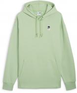 Джемпер Puma DOWNTOWN 180 HOODIE TR 62437689 р.M зеленый