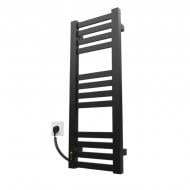 Полотенцесушитель электрический KOSSER Полотенцесушитель электрический Герда 800х300/12 EL тайм. черный