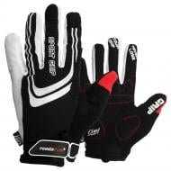 Велоперчатки PowerPlay 6588 L черный с белым