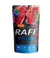 Корм влажный беззерновой для взрослых собак Rafi Dolina Noteci с ягненком 500 г Корм влажный беззерновой для взрослых собак Rafi Dolina Noteci с ягненком 500 г