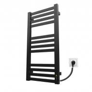 Полотенцесушитель электрический KOSSER Полотенцесушитель электрический Герда 800х400/12 ER тайм. черный